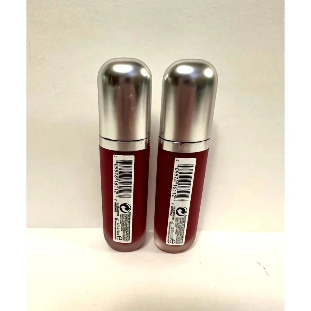 2x Revlon Ultra HD Moisturizing Velvety Matte Lipstick 610 Addiction New Sealed
